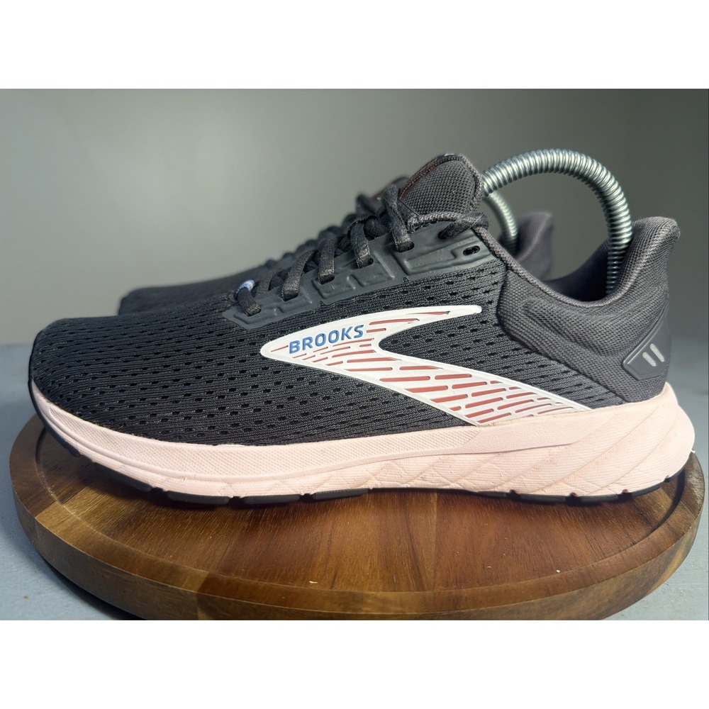 Brooks Anthem 6 Women Running Shoes Blackened Pearl Pink Rose Size 9 1204031B088